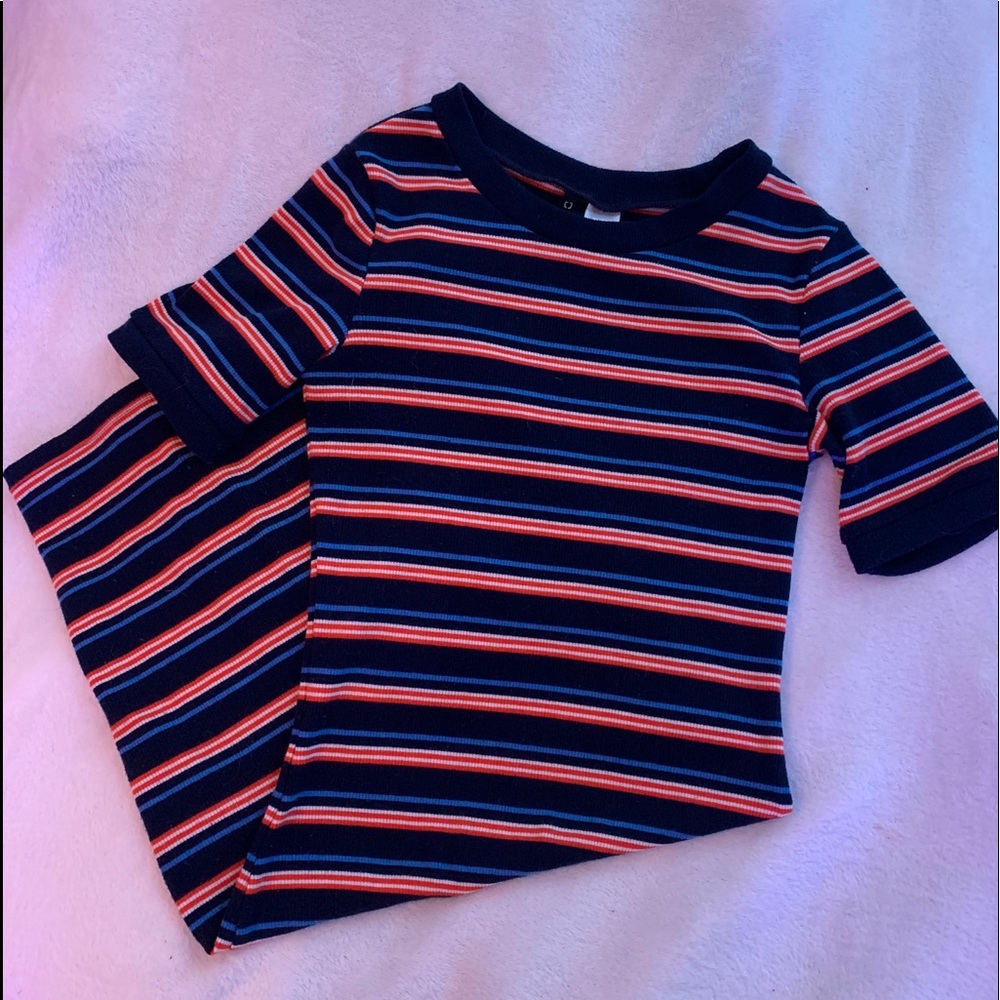 stripped tight dress